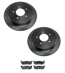 Expedition 97-02 & Navigator 98-02 Rear Disc Brake Rotors and Rear Brake Pads
