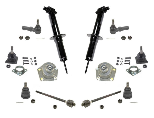 93-02 Camaro Firebird Inner Outer Tie Rod Ends Ball Joints Struts Upp Mounts