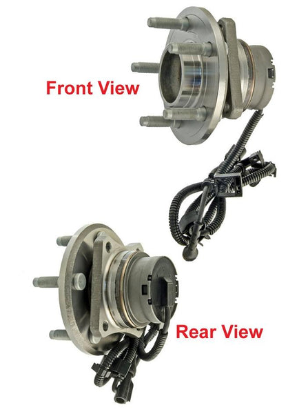 For 2003 2004 2005 Lincoln Town Car Crown Vic Front Wheel Hub Bearing Assembly