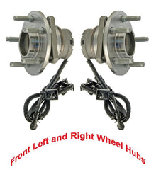 Wheel Bearing and Hub Assembly (2) Front WH513196 Fits For 03-2005 Town Car
