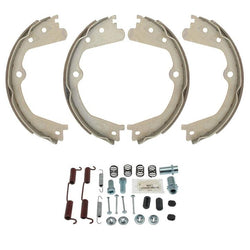 For 12-2015 Express Van 3500 Dual Rear Wheels Parking Brake Shoes with Springs