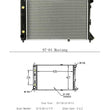 MUSTANG 97-02 MUSTANG COBRA 97-01 MUSTANG GT 97-04 Radiador 100% nuevo probado contra fugas