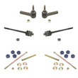 Chevrolet Gmc and Hummer Sway Bar Links Inner and Outer Tie Rods 6pc Kit
