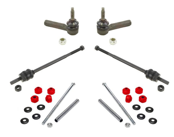 Gmc Sway Bar Links Inner and Outer Tie Rods 6pc Kit ES3609 ES80277 K6428