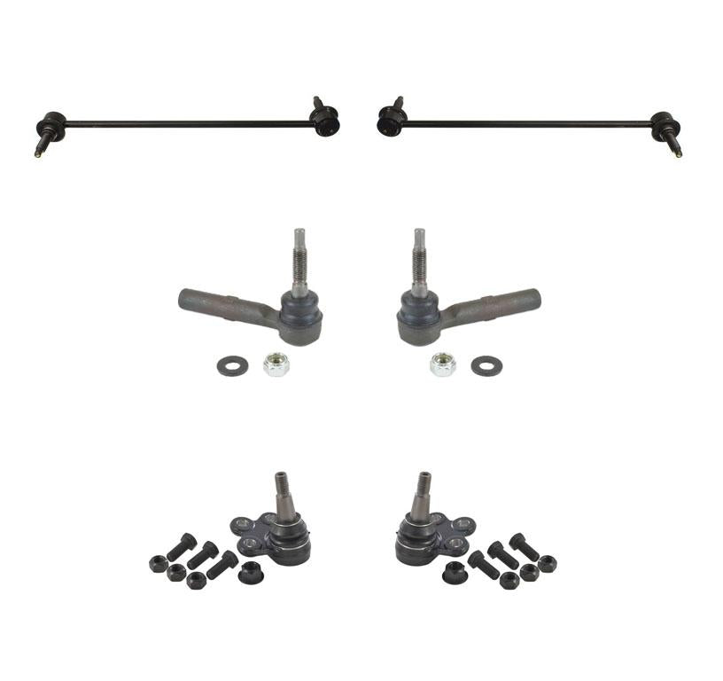 Lower Ball Joints Sway Bar Links & Outer Tie Rods GMC Acadia 2007 2010 2011 2015