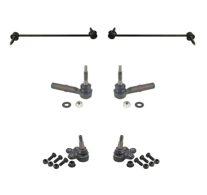 Lower Ball Joints Sway Bar Links & Outer Tie Rods GMC Acadia 2007 2010 2011 2015