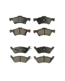 Front and Rear Brake Pads For GRAND VOYAGER TOWN & COUNTRY GRAND CARAVAN 01-07