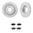 03-05 9- 3 2.0L Rear Disc Brake Rotors and Ceramic Brake Pads 278MM 10.9 Inch