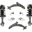 Fits Ford Escort 91-96 Front Struts Control Arms Sway Bar Links & Outer Tie Rods