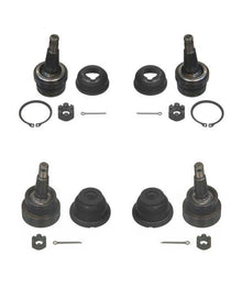 Front Upper & Lower Ball Joints Fits 94-96 Ram Pick Up 1500 Rear Wheel Drive