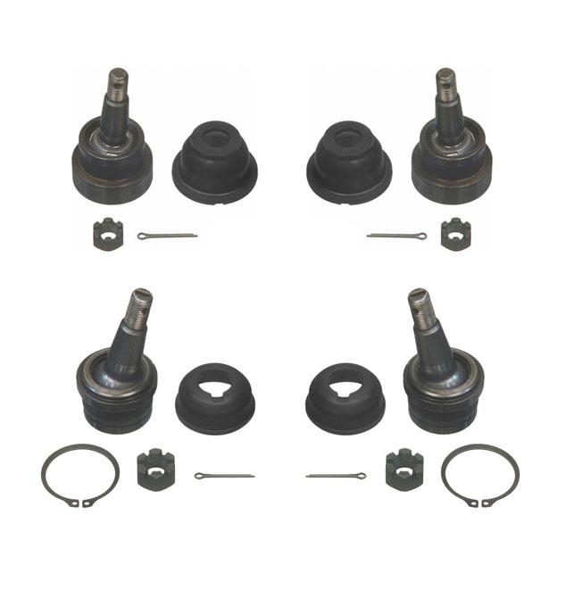 Para tracción trasera 97-99 solo Dodge Ram PickUp 1500 juntas esféricas superiores e inferiores 4p