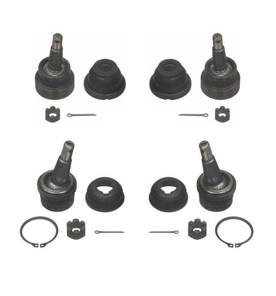 For 97-99 Rear Wheel Drive Only Dodge Ram PickUp 1500 Upper Lower Ball Joints 4p