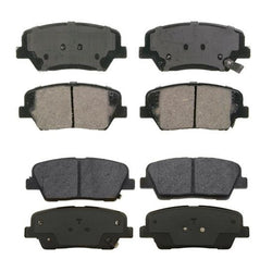 Fits 2011-2013 Kia Sorento Front and Rear Ceramic Brake Pads