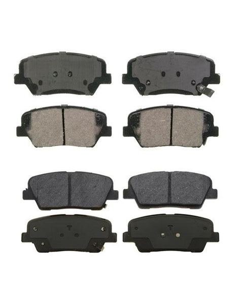 Fits 2011-2013 Kia Sorento Front and Rear Ceramic Brake Pads