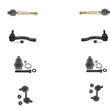 Fits For 05-12 Nissan Exterra Tie Rods Lower Ball Joints Sway Bar Links 10Pc Kit