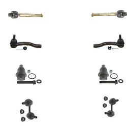 Fits For 05-12 Nissan Exterra Tie Rods Lower Ball Joints Sway Bar Links 10Pc Kit