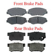 2003-2007 Accord Front and Rear Set of Brake Pads