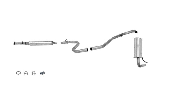 Malibu Maxx 04-06 3.5LWalker Brand Muffler Exhaust Pipe System 54471 56192 52428