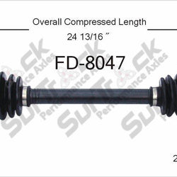 Nuevo eje de transmisión CV para Ford Focus 2000-04 delantero D