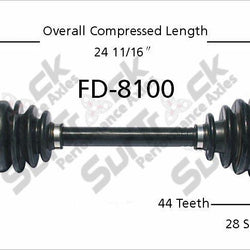 Nuevo eje de transmisión CV para Ford Escape Mazda Tribute 2001-09 delantero D