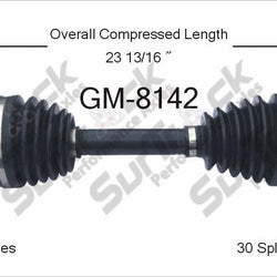 New CV Drive Axle Shaft Fits Oldsmobile Alero Pontiac Grand AM 2000-04 front D