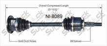 New CV Drive Axle Shaft Fits Nissan 240SX 1989-98 Rear D