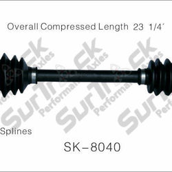 New CV Drive Axle Shaft Fits Suzuki Swift 1988-94 Front D