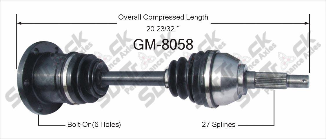 New CV Drive Axle Shaft Fits Riviera Eldorado Seville Toronado 1979-85 Front D