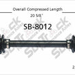 Rear Driver & Passenger CV Drive Axle Shaft Fits for Subaru Loyale, Xt 1987-94