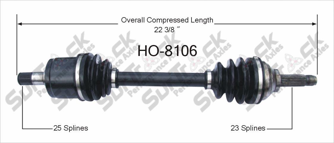 CV Drive Axle Shaft Fits Honda Civic 1980-83 1.3L 1.5L Front Pass Side Right