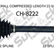 New CV Drive Axle Shaft Front Passanger Fits for Chrysler Pacifica 4.0L 2007-08