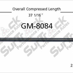 Nuevo eje de transmisión CV para Geo Metro Isuzu Stylus 1990-93 delantero P
