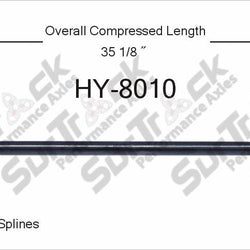 Nuevo eje de transmisión CV para Hyundai Scoupe 1993-95 delantero P