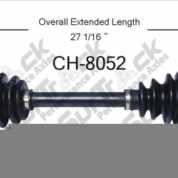 New CV Drive Axle Shaft Fits Chrysler, Dodge for 83-86 Labaron