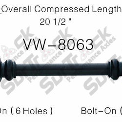 New CV Drive Axle Shaft Fits Merkur Scorpio XR4Ti Vanagon 1983-92 Rear P