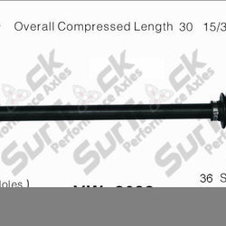 New CV Drive Axle Shaft Fits Volkswagen Beetle 1.9L A/T 2004-07 Front P