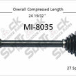 New CV Drive Axle Shaft Fits Dodge Stealth 3000GT Diamante 1991-99 Front D