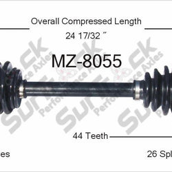 Nuevo eje de transmisión CV para Mazda MX-3, Protv©gv© 1992-98 delantero D