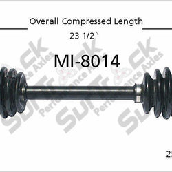 New CV Drive Axle Shaft Fits Colt Eagle Summit Mirage Champ Colt 83-94 Front P