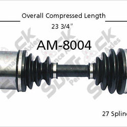 New CV Drive Axle Shaft Fits Jeep Liberty 2002-06 Front D