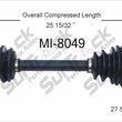 New CV Drive Axle Shaft Fits Dodge Stealth Mitsubishi 3000GT 1991-92 Front P