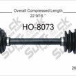 New CV Drive Axle Shaft Fits Honda Civic Wagon 1983-87 Front D