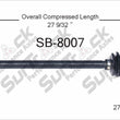 New Front Passenger Side CV Drive Axle Shaft Fits for Subaru Justy 1989-90