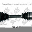 New CV Drive Axle Shaft Fits Saab 9-5 1999-2001 Front D/P