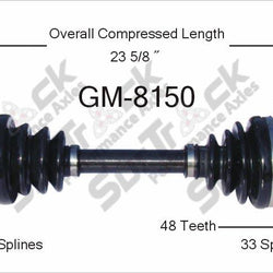 New CV Drive Axle Shaft Fits Chevrolet Cavalier Sunfire 2000-05 Front D
