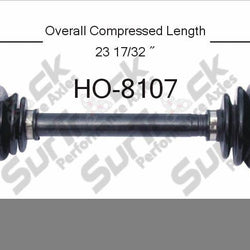New CV Drive Axle Shaft Fits Honda Civic Wagon 1988-91 Front P