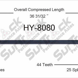 New CV Drive Axle Shaft Fits Hyundai Elantra, Tiburon 2001-05 Front P