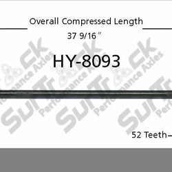 Nuevo eje de transmisión CV para Hyundai Santa Fe 2001-06 delantero P