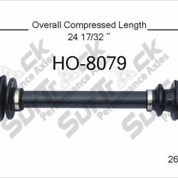 New CV Drive Axle Shaft Fits Honda Prelude 1985-87 Front P