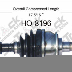 Nuevo eje de transmisión CV para Honda Passport Isuzu Rodeo 1995-97 delantero D/P